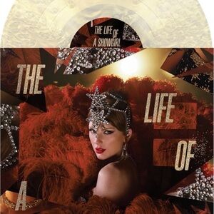 The Life of a Showgirl Vinyl Record Taylor Swift champagne